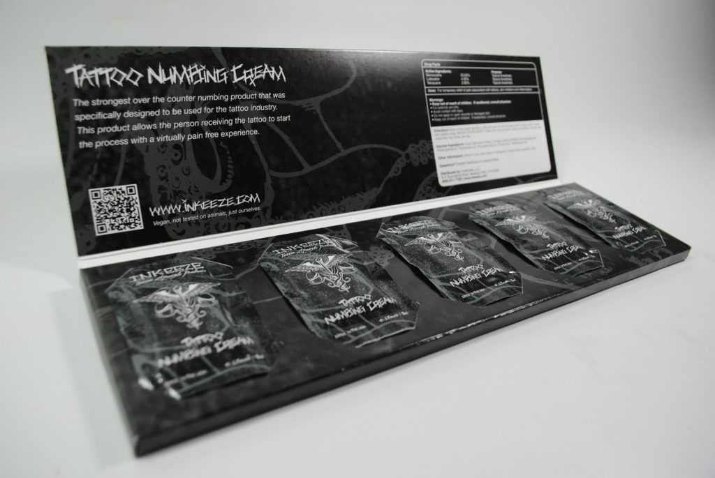 INK-EEZE Numbing Cream 5-Packet Tray