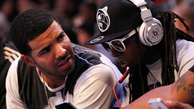 Lil Wayne Wearing $1 Million Beats by Dre Headphones 