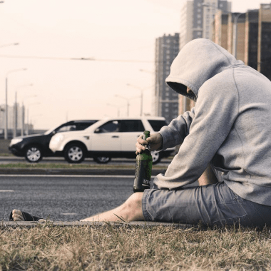 Guy with beer