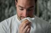 man with flu